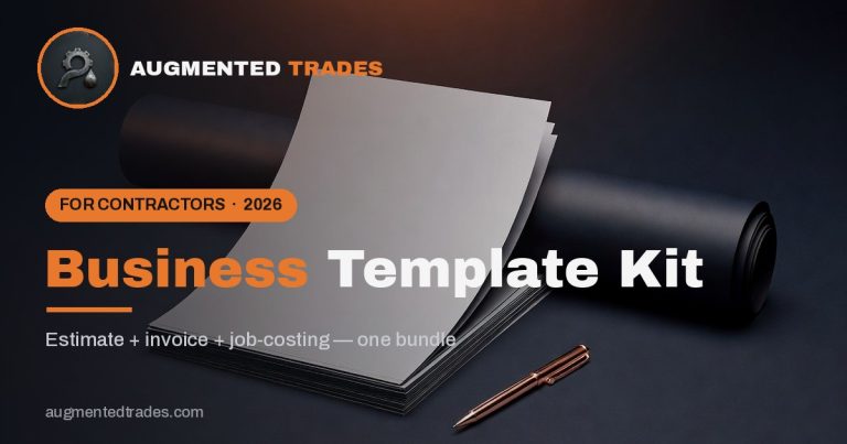 Contractor Business Template Kit