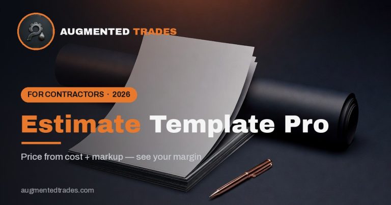 Estimate Template — Pro