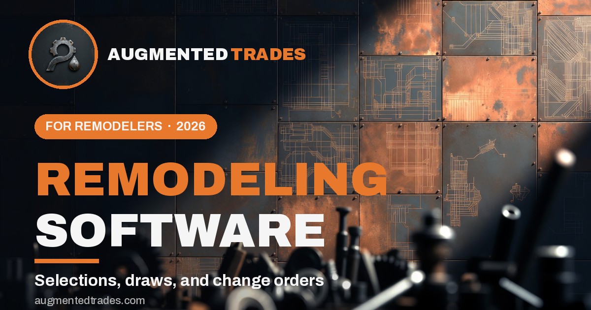 Remodeling contractor software 2026 guide cover