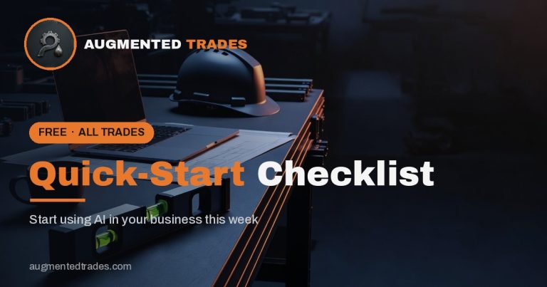 AI Contractor Quick-Start Checklist